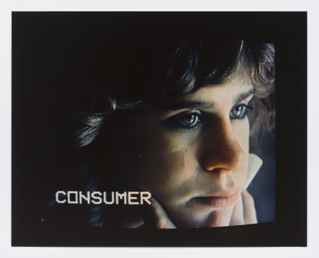 Lew Thomas  , CONSUMER from the series TELEVISION EYES, 1985 , Anton Kern Gallery