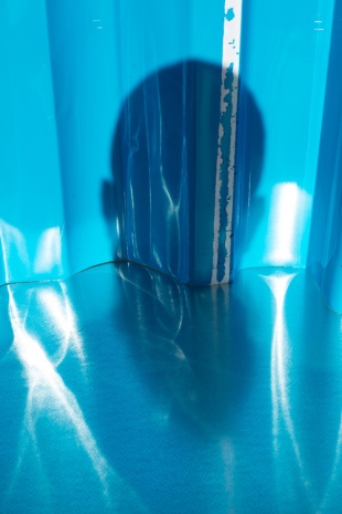 Wolfgang Tillmans  , blue self-portrait shadow, 2020 , Anton Kern Gallery