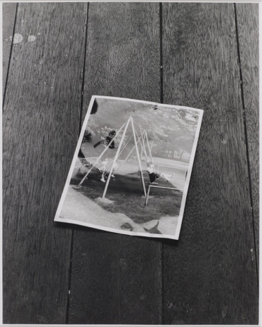 Jiro Takamatsu, Photograph of Photograph, 1973, Anton Kern Gallery