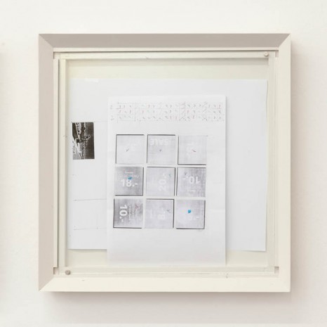 Manfred Pernice, Untitled (cassette 6), 2013, Galerie Micheline Szwajcer (closed)
