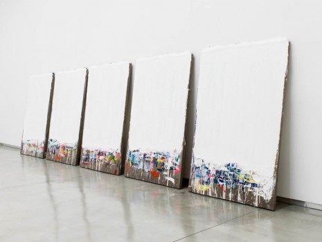 Andrew Dadson, 5 Planks, 2012, David Kordansky Gallery