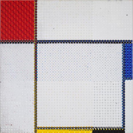 Gabriel Orozco, Mondrian's Composition Grid White, 2011, Marian Goodman Gallery