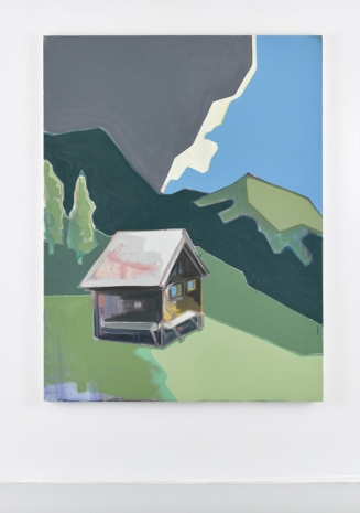 Johannes Kofler , o.T. (Haus mit blauen Augen), 2019 , Galerie Elisabeth & Klaus Thoman