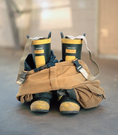 Steve Carr, Fireman's Boots 6, 2013, Michael Lett