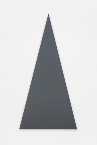 Alan Charlton , Triangle Painting, 2013 , Regen Projects