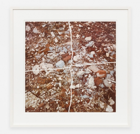 Robert Smithson , Torn Photograph from the Second Stop (Rubble): Second Mountain of Six Stops on a Section , , Regen Projects