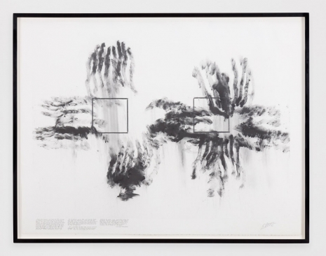 Robert Morris , Untitled, from Blind Time Drawings IV: Drawing with Davidson, 1991 , Regen Projects