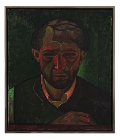 Victor Man, Self as the Man of Sorrows, 2021, Galerie Max Hetzler