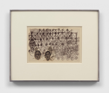 Alberto Giacometti, Heads and Scribbles, 1959-1960, David Zwirner