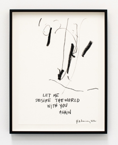Joël Andrianomearisoa, LET ME DESIRE THE WORLD WITH YOU AGAIN, 2022, Sabrina Amrani