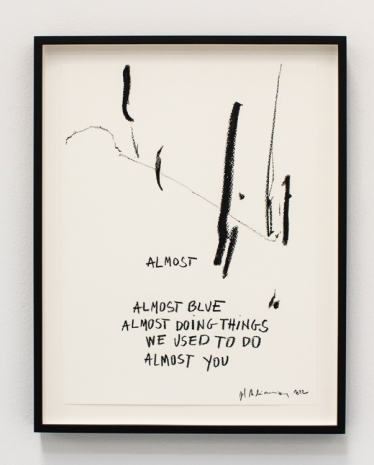 Joël Andrianomearisoa, ALMOST ALMOST BLUE ALMOST DOING THINGS WE USED TO DO ALMOST YOU, 2022, Sabrina Amrani