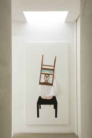 Frances Stark,  If conceited girls want to show they have a Seat (seated), 2008, kaufmann repetto