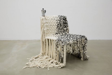 Lucy Dodd, Espresso Chair, 2013, kaufmann repetto