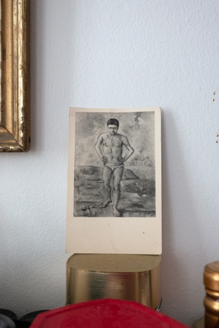 Wolfgang Tillmans, Cézanne Bather Postcard Keithstrasse, 2021, Galerie Buchholz