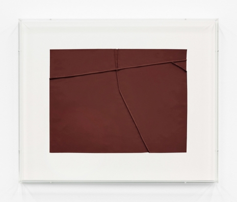 Florian Pumhösl, Untitled (Study for Warped Relief), 2020- 2021 , Galerie Buchholz
