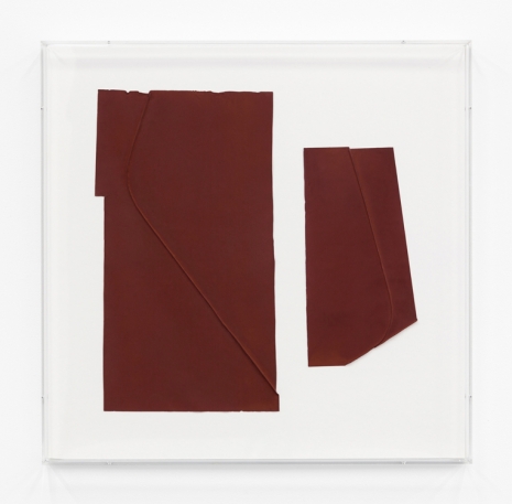 Florian Pumhösl, Untitled (red study), 2021 , Galerie Buchholz