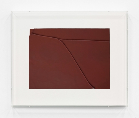 Florian Pumhösl, Untitled (Study for Warped Relief), 2020- 2021 , Galerie Buchholz