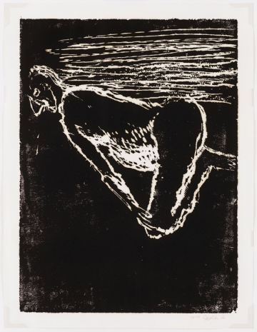 Georg Baselitz, Mann an Strand (Man on the Beach), 1982 , Luhring Augustine Chelsea