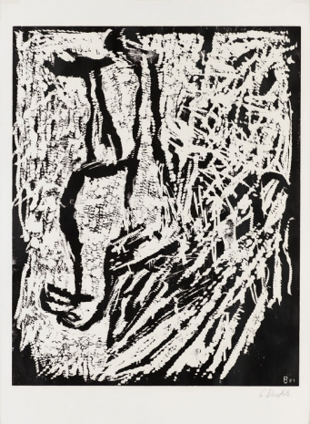 Georg Baselitz, Adler (Eagle), 1981 , Luhring Augustine Chelsea