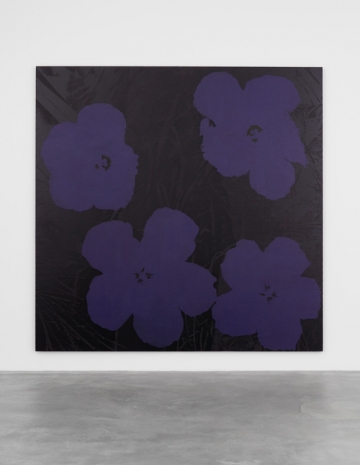Sturtevant, Warhol Flowers, 1990 , Matthew Marks Gallery
