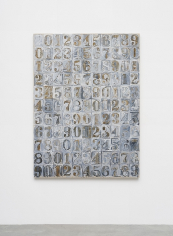 Sturtevant, Johns Gray Numbers, 1991 , Matthew Marks Gallery