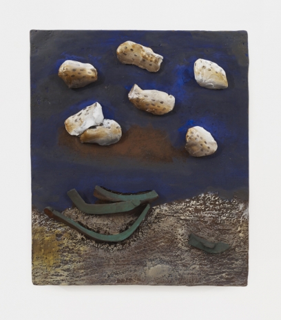 Erika Verzutti, Praia Noturna com Jangadas (Nocturne beach with rafts), 2022 , Andrew Kreps Gallery