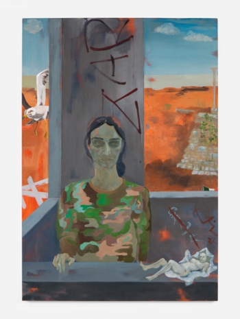 Georgia Gardner Gray, Self Portrait in Antiquity, 2022, Sadie Coles HQ