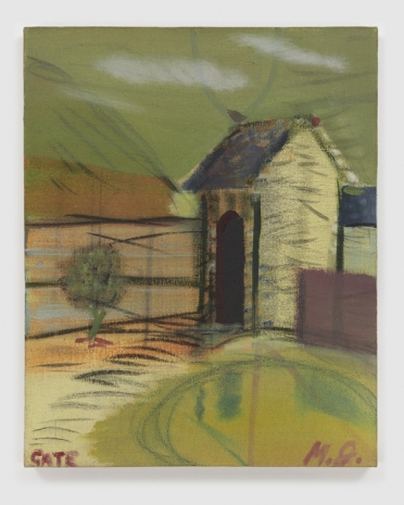Merlin James, Gate, 1984 , Anton Kern Gallery