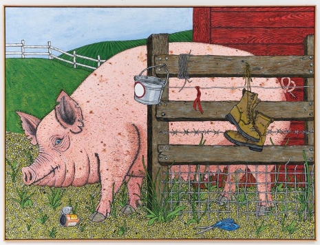Zachary Armstrong, Pig, 2022 , Tilton Gallery
