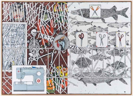 Zachary Armstrong, Scissors, 2022 , Tilton Gallery