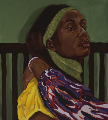 Wangari Mathenge, Stood There (As If They Owned The Place), 2022 , Monica De Cardenas