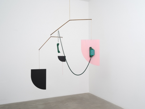 Martin Boyce, Through Area Codes and Time Zones, 2022, Tanya Bonakdar Gallery