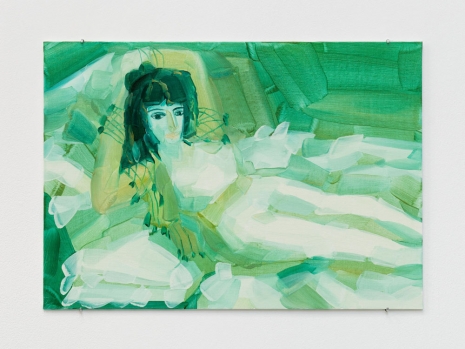 Hu Zi, Staring at Maja (after Goya) VIII, 2021, Almine Rech