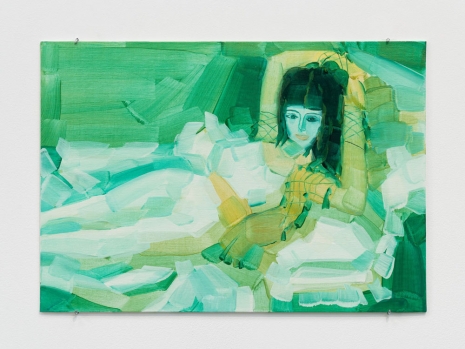 Hu Zi, Staring at Maja (after Goya) X, 2021, Almine Rech