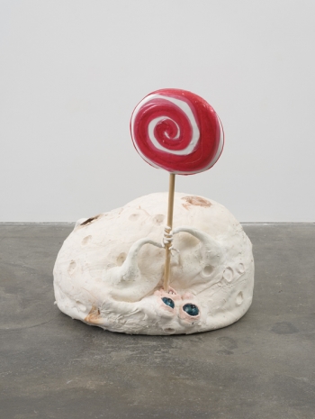 Nathalie Djurberg & Hans Berg, Pancake Moon with Lollipop, 2022 , Tanya Bonakdar Gallery