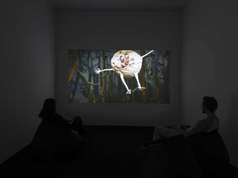 Nathalie Djurberg & Hans Berg, A Pancake Moon, 2022 , Tanya Bonakdar Gallery