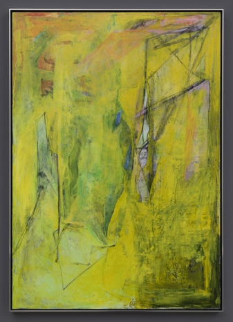 Andro Wekua, Yellow Cut (Landscape), 2020-2022 , Gladstone Gallery
