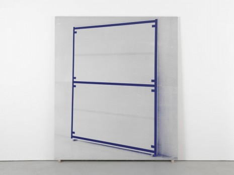 Alan Uglow, Portrait of a Standard (Blue), 2000, David Zwirner
