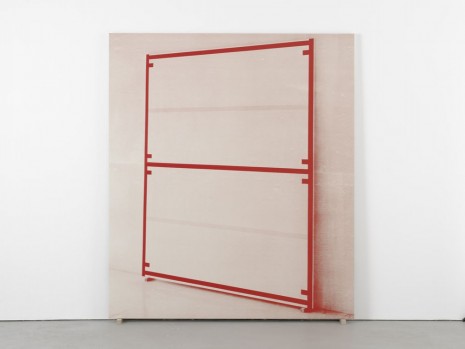 Alan Uglow, Portrait of a Standard (Red), 2000, David Zwirner