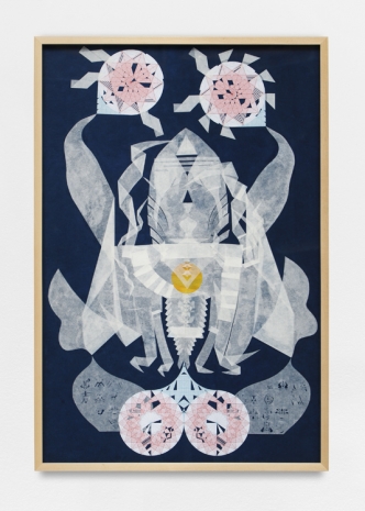 Haegue Yang, Air-Bladder-Powered Stretching Soul Sheet – Mesmerizing Mesh #101, 2022, Galerie Chantal Crousel