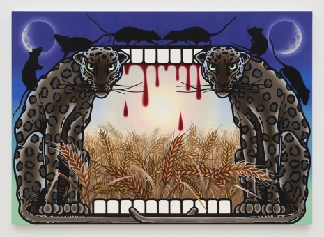 Emily Mae Smith, Feast and Famine Redux, 2022 , Petzel Gallery