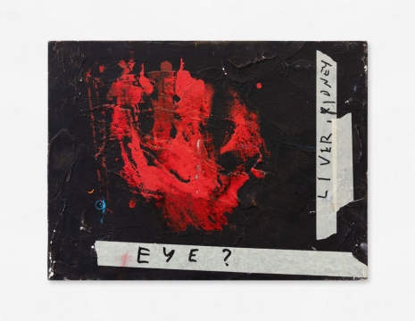 Henrik Olesen, Eye, liver, kidney, 2022 , Galleria Franco Noero