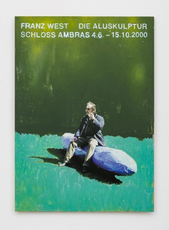 Franz West, Plakatentwurf (Die Aluskulptur), 2000 , Galerie Elisabeth & Klaus Thoman