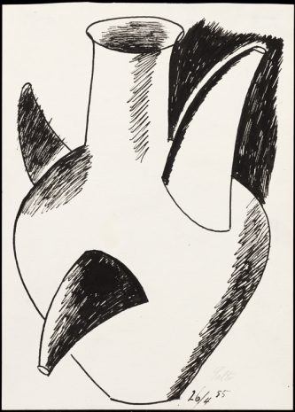 Axel Salto, Untitled (26/04-1955), 1955 , Galleri Bo Bjerggaard