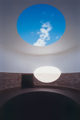 James Turrell, Roden Crater, Crater's Eye with Clouds, , Gagosian
