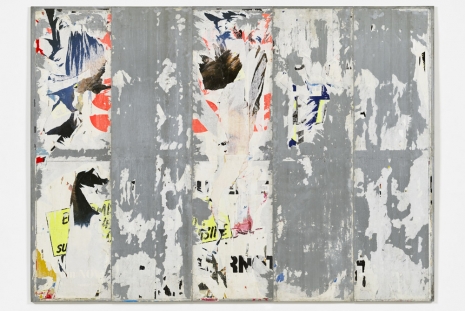 Raymond Hains, Sans titre N° 5D (série Dauphin), 1990 , Galerie Max Hetzler