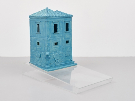 Lena Henke , Baby Blue House after Orsini, 2021 , Bortolami Gallery