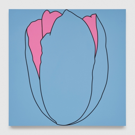 Michael Craig-Martin , Untitled (tulip), 2020 , Bortolami Gallery