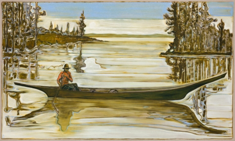 Billy Childish, salish canoe, 2022 , Lehmann Maupin