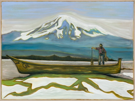 Billy Childish, the mountain that is god, 2022 , Lehmann Maupin
